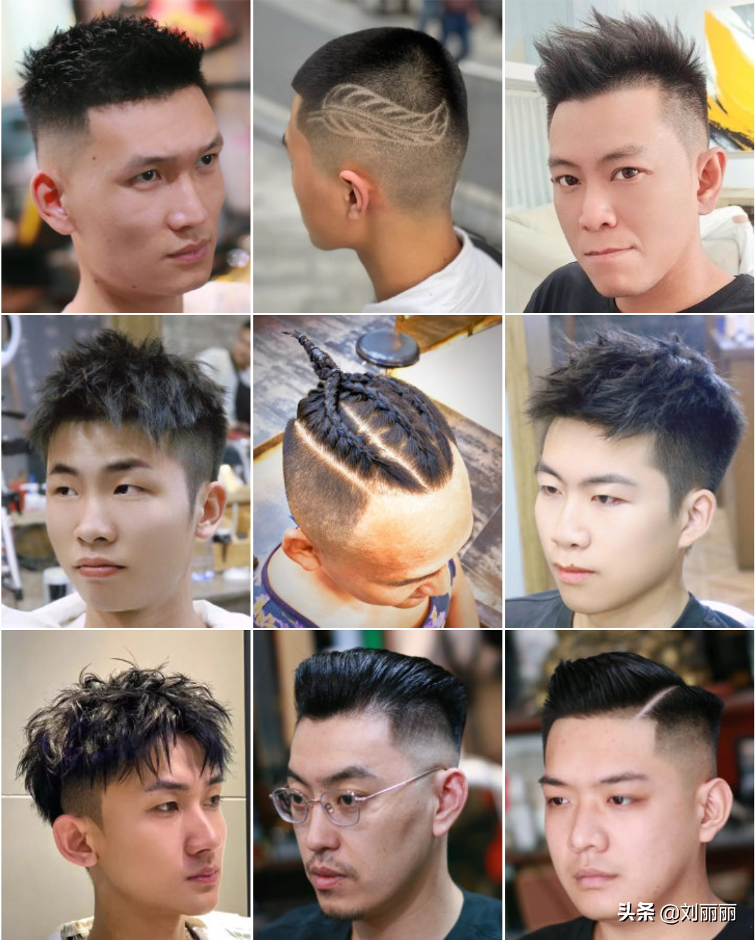 男发想要更多造型，头顶别剪太短，100多款时尚发型供你参考