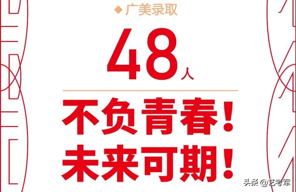 艺考军分析1597人广美录取，21个专业方向12分院难易程度