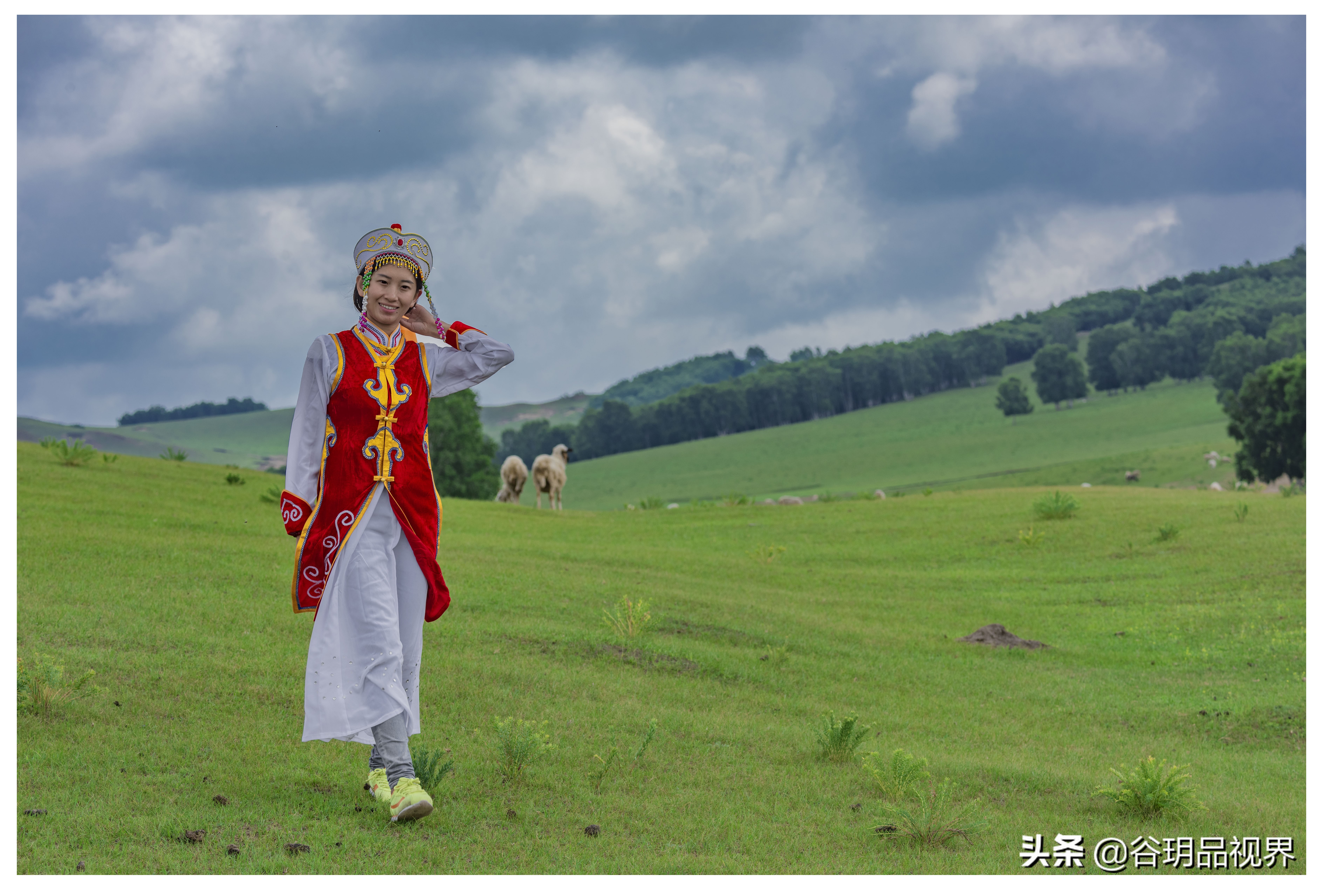 唯美牧羊女图图片