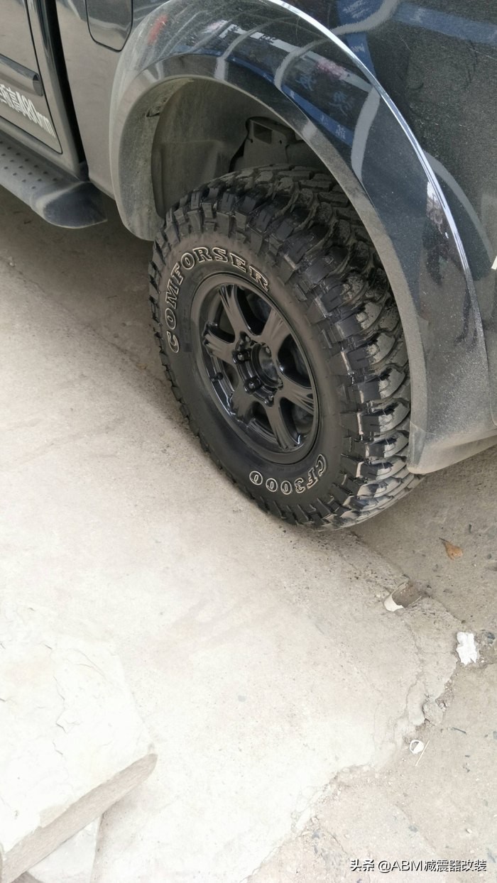 风骏5改装长城风骏5欧洲版改装减震升高更换大尺寸轮胎轻度改装
