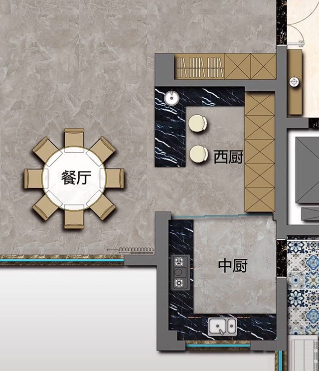 中西厨房 | 拯救中国式小厨房，隔绝油烟，两全其美