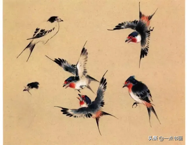 一学就会画——小写意禽鸟画法