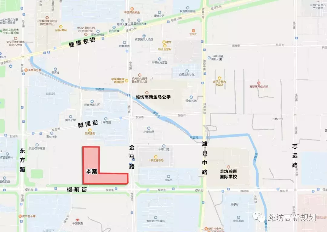 扩散！潍坊北海学校分校来了！规划图曝光！校址敲定……