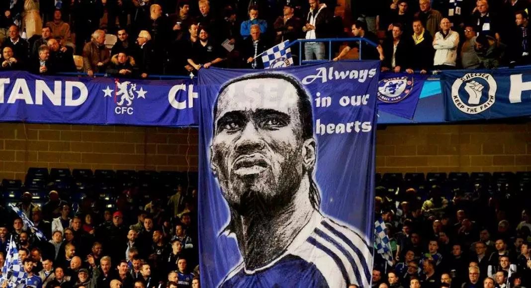 ( 切尔西与德罗巴 )我们再也见不到草地上的"三条杠".