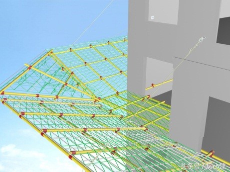 建筑工程水平挑网的施工方法及安全要求,附流程图！