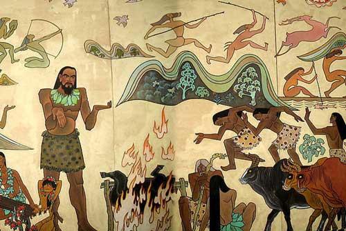 伏羲出世的传说故事