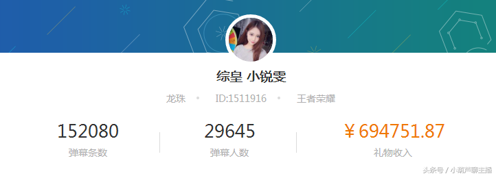 龙珠有哪些知名主播(一晚被土豪刷53万，龙珠这个女主播要火)