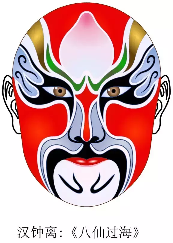 我国京剧脸谱黑色代表什么中国京剧传统脸谱资料