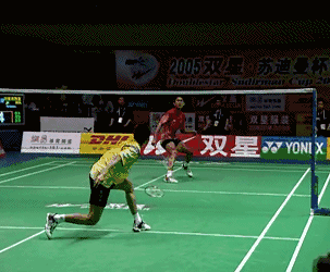 林丹羽毛球教学视频（羽毛球内旋发力技巧！讲解示范（林丹、陶菲克、陶菲克、李蔚玲））