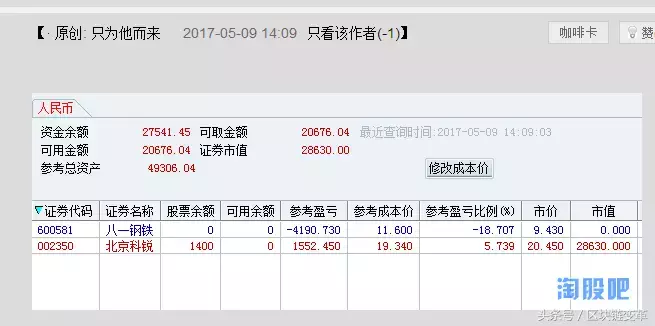 新晋大神一年88倍交割单实录