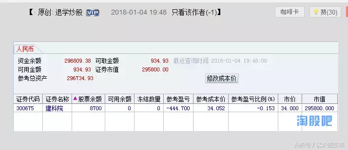 新晋大神一年88倍交割单实录