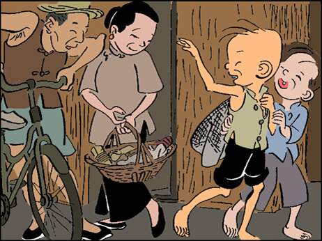 「PP连环画」张乐平漫画经典《三毛流浪记》④劳苦大众，亲如一家