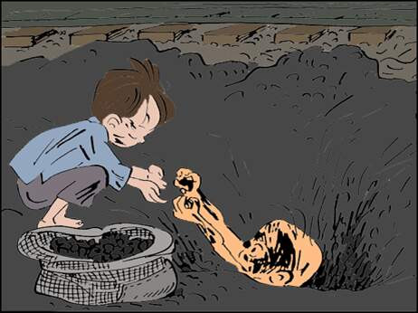 「PP连环画」张乐平漫画经典《三毛流浪记》④劳苦大众，亲如一家