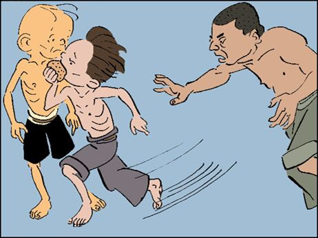 「PP连环画」张乐平漫画经典《三毛流浪记》④劳苦大众，亲如一家