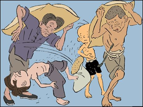 「PP连环画」张乐平漫画经典《三毛流浪记》④劳苦大众，亲如一家