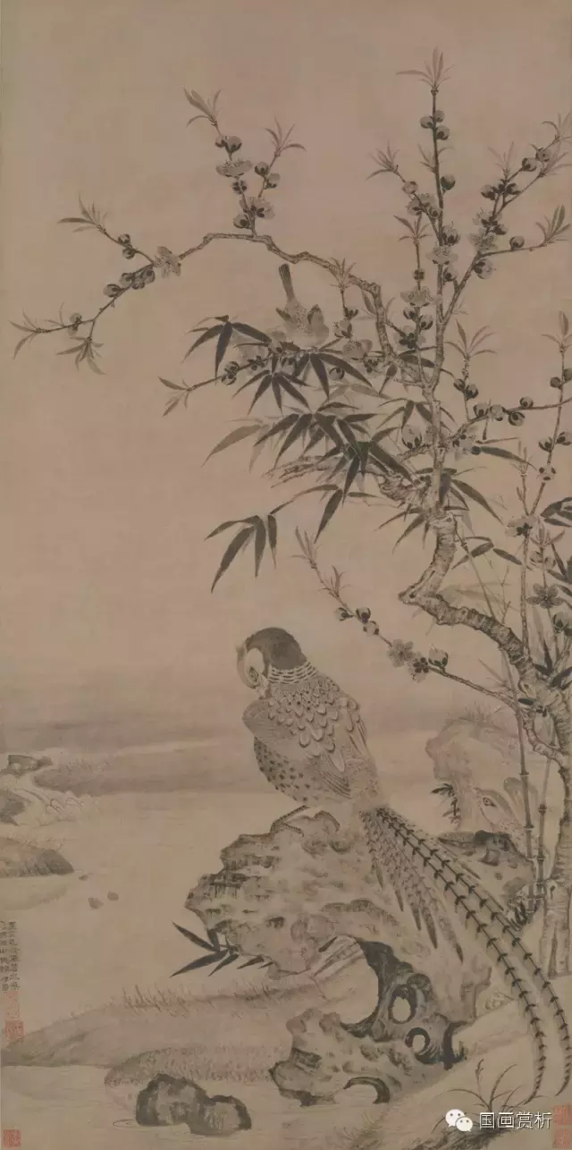 元代首席“墨花墨禽”大师