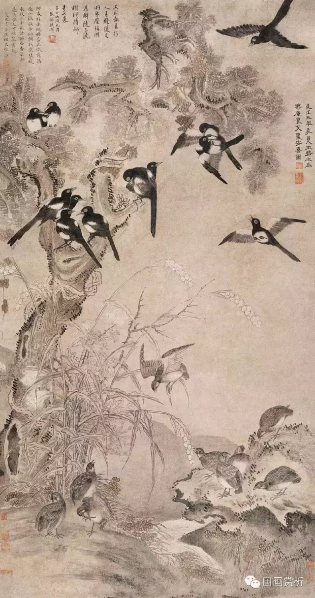 元代首席“墨花墨禽”大师