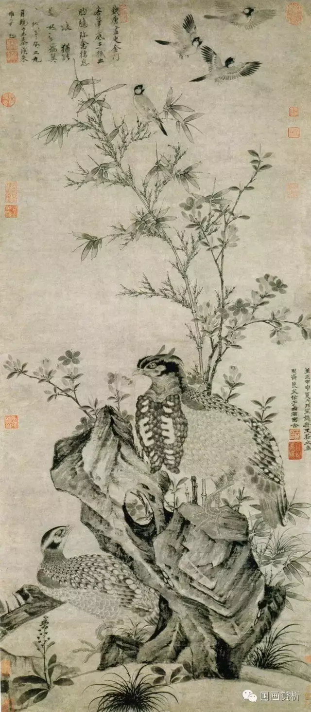 元代首席“墨花墨禽”大师