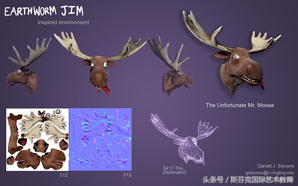 来看看Ringling头牌专业——Animation学生作品集中的趣灵感！