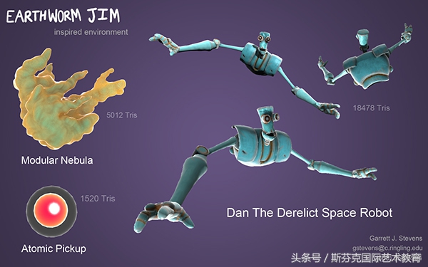 来看看Ringling头牌专业——Animation学生作品集中的趣灵感！