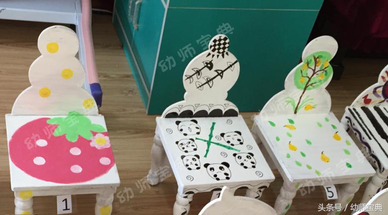 美工区活动 | 玩转创意，手绘椅子，给旧椅子来次焕颜新生吧！