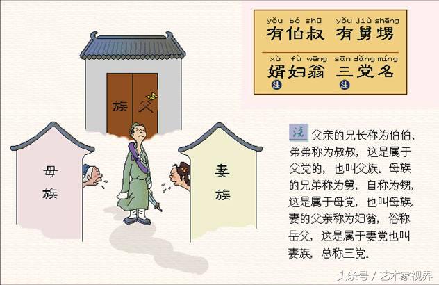 国学经典：《三字经》全文解读（漫画形式）