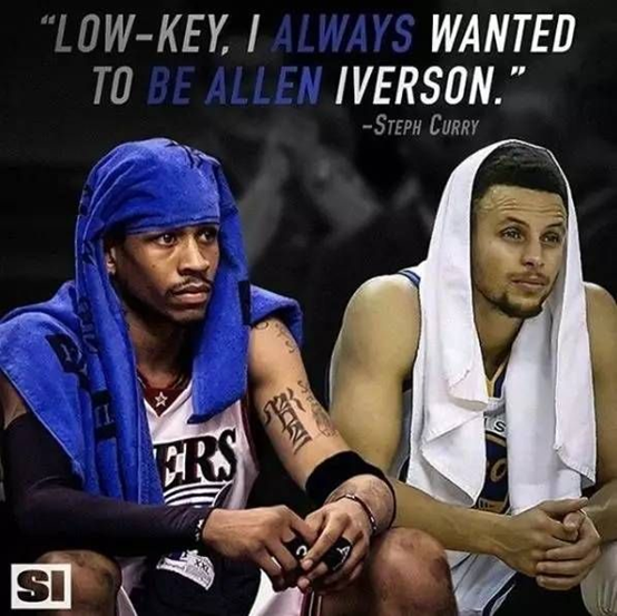 nba哪些球星是艾弗森球迷（怒夸韦德的艾弗森在NBA里多有人气？詹皇库里都是他粉丝！）-华海博客