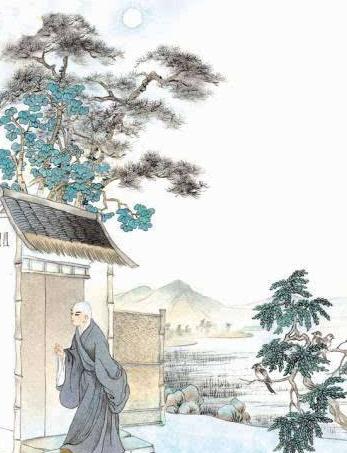 贾岛这首“推敲”小诗，道出前人所未道之境界