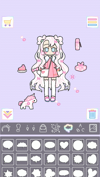 最近超火的《Pastel Girl》！少女心爆棚的换装小游戏