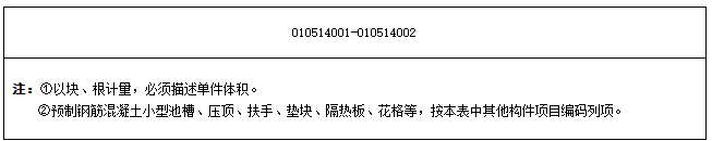 钢筋混凝土工程的内容、清单计算规则、注意事项和相关经济指标