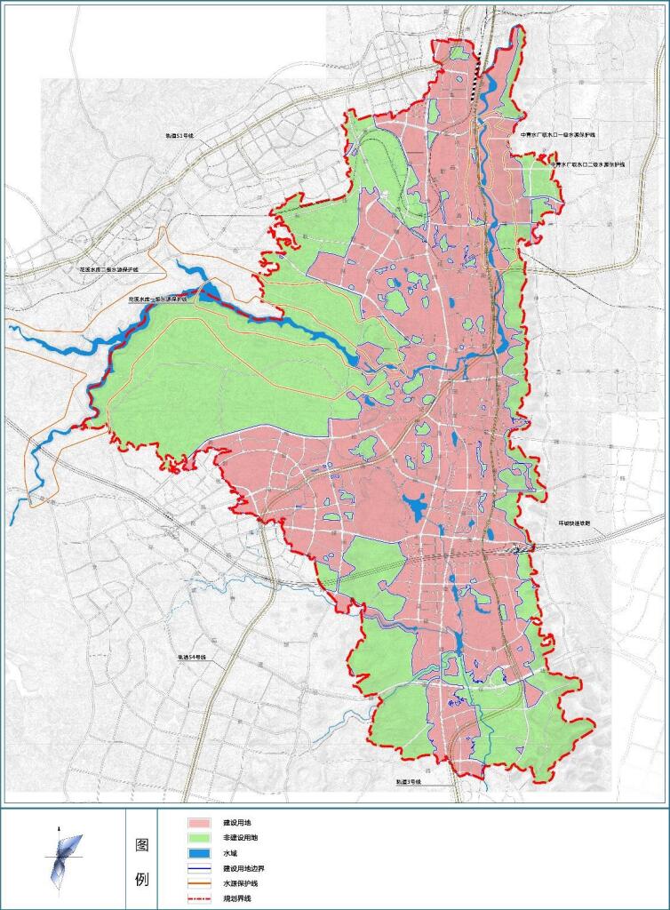 贵阳中心城区控规再度曝光啦,这次是花溪!