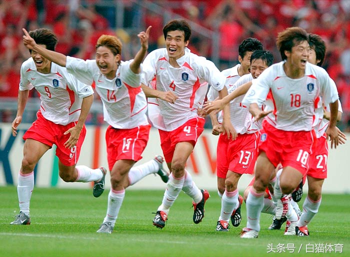 2002年世界杯韩国队对土耳其(国际足联官网视频回顾2002世界杯 称赞韩国队：巨人杀手！)