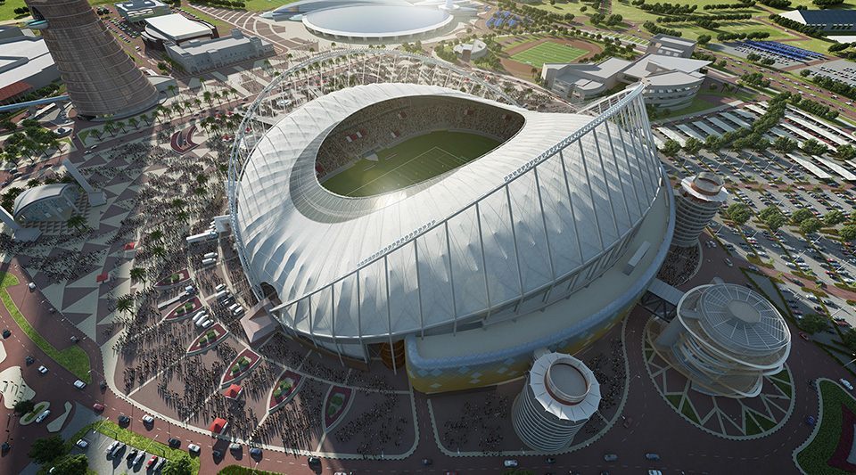 卡塔尔世界杯建了几座球场(2022卡塔尔世界杯八座新球场的炫酷设计)