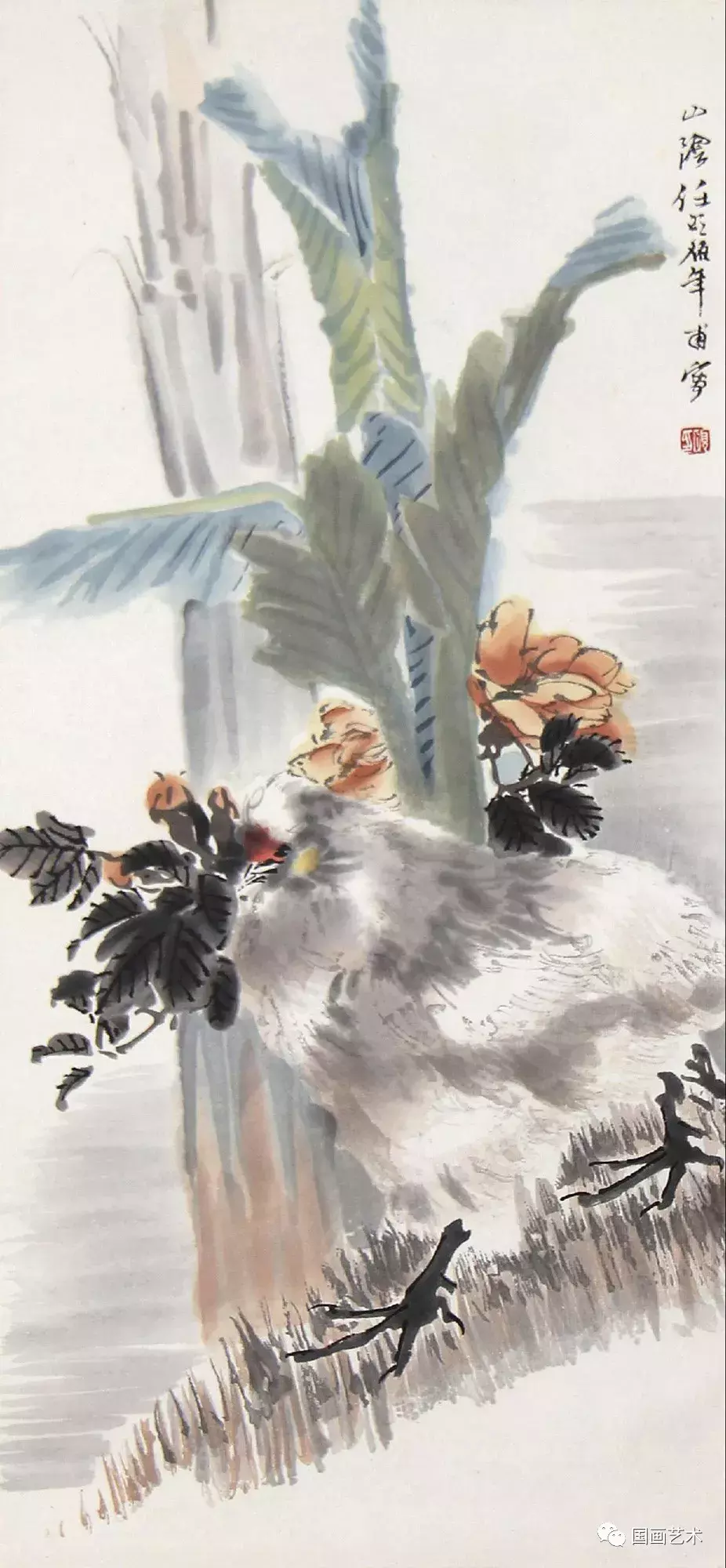 流光轻易把人抛，且赏画里绿芭蕉