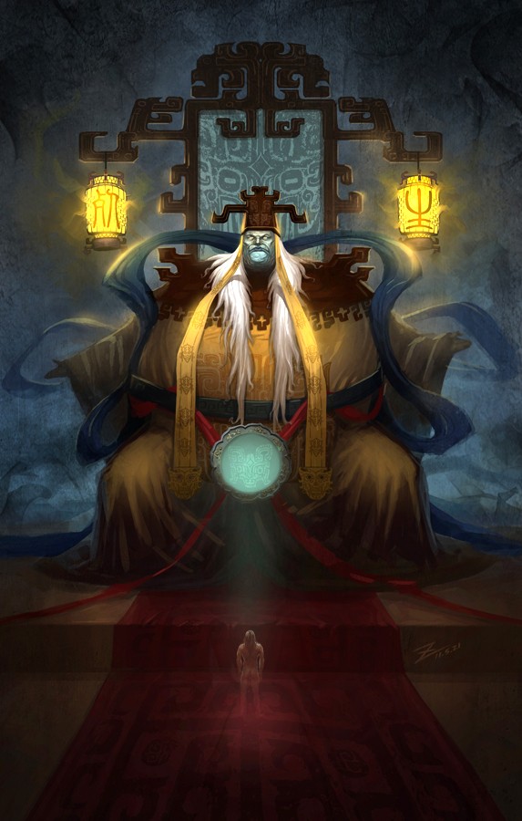 **地府十殿阎罗：掌管阴间生死轮回的十大冥界帝王**