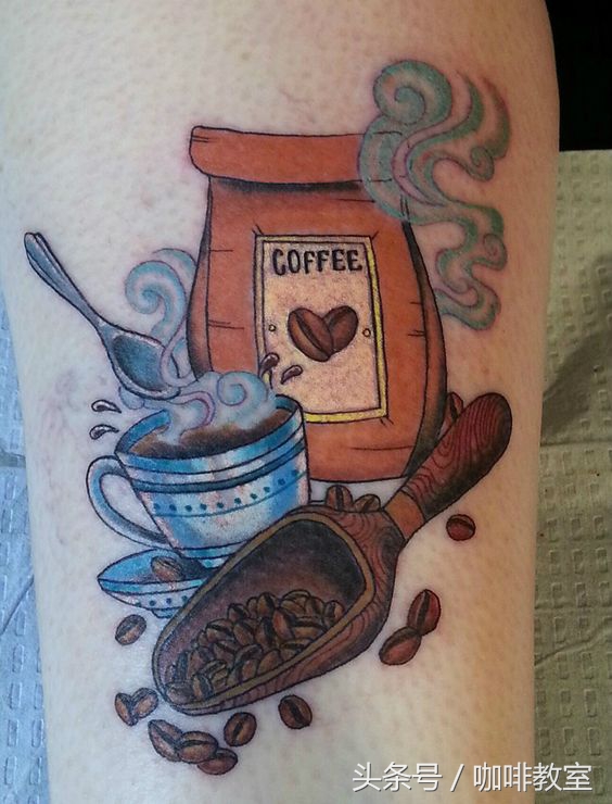 求大神支招，想做个人狠话不多的“社会咖啡师”，纹个啥图案合适