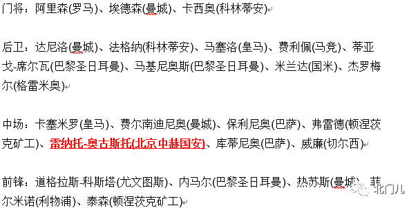 世界杯大名单公布巴西(巴西世界杯23人大名单，中超仅一人！)