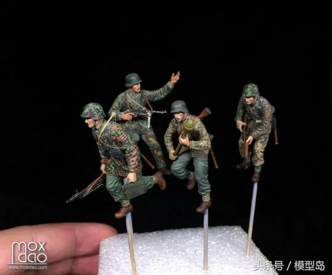 二战德国兵人 ver.诺曼底战役｜模型作品