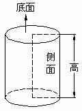 圆柱有多少条高（圆柱有多少条高并且每条高都什么）