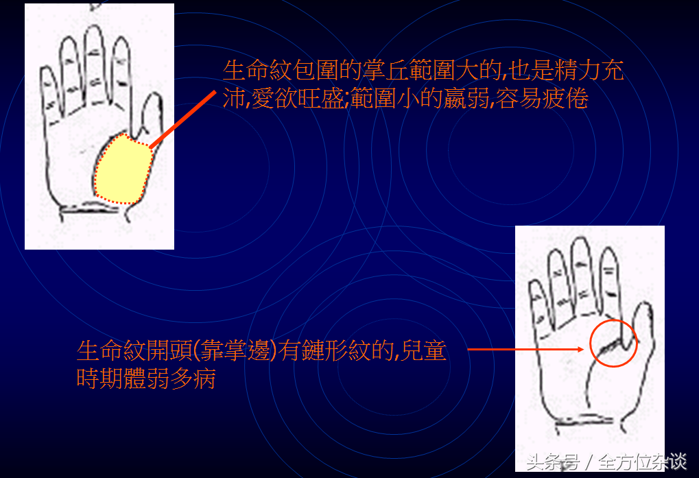 「看相不求人」手相之生命线：看看你的生命力强不强