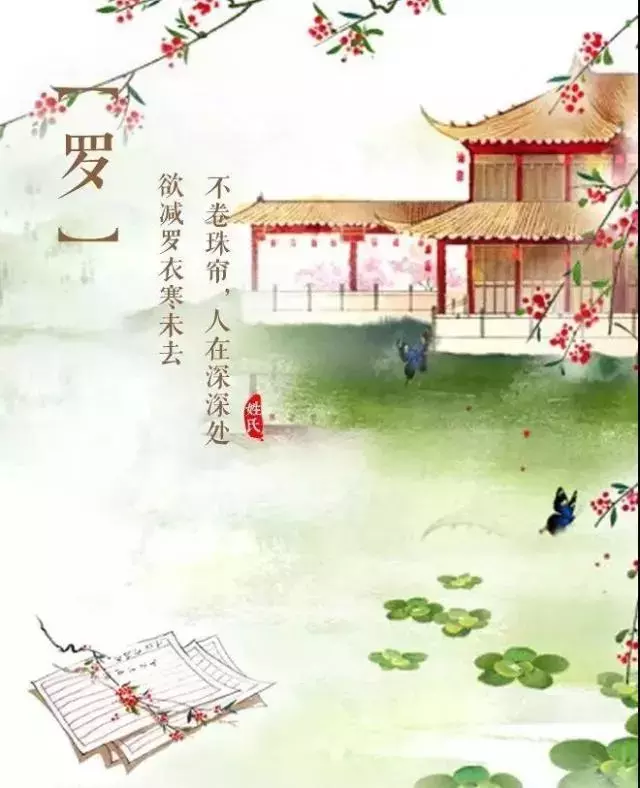 绝美520,你的姓氏里,藏着哪句情诗?