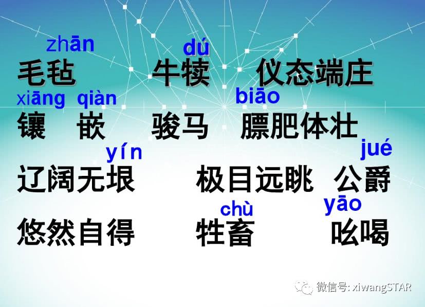 媛媛妈教语文：人教版四年级语文下册第六单元知识点
