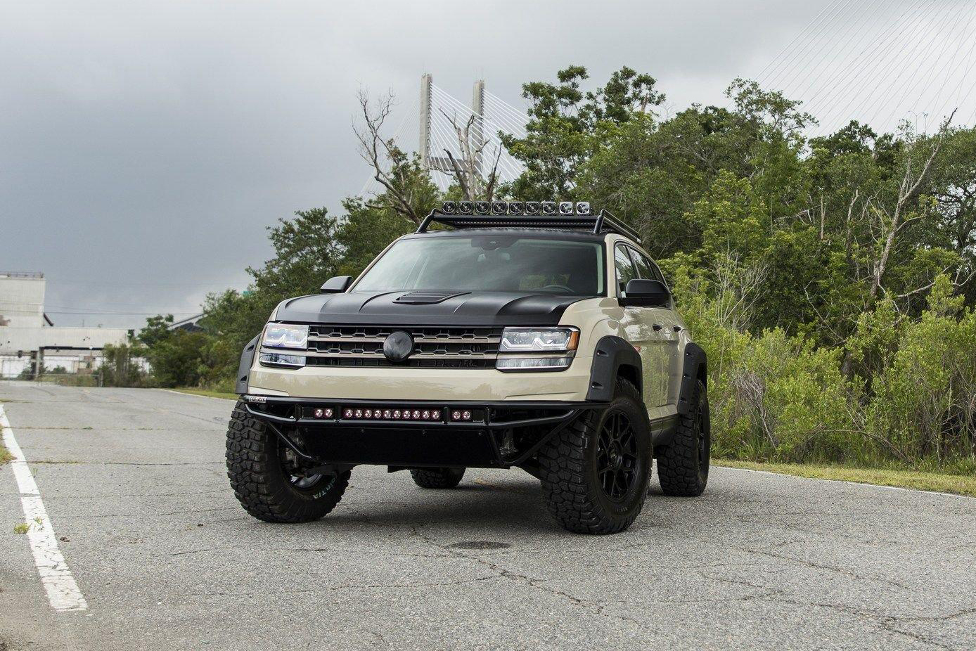 途锐前脸改装图片_途锐改装18款前脸 - 阜阳汽车网