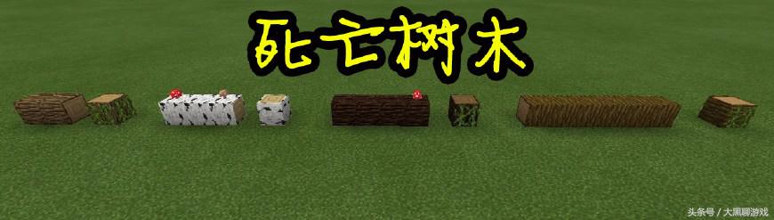 我的世界：游戏最全的8种树木介绍，见到第7种代表你已经通关了