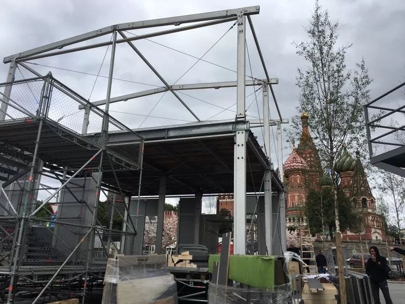 2018世界杯一天播多久（世界杯媒体大战在即 中央广播电视总台亮相红场）