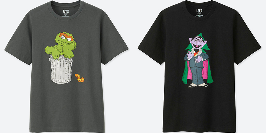 优衣库 x KAWS x《芝麻街》三方联名完整 UT 系列公布，6 月 29 日正式开抢