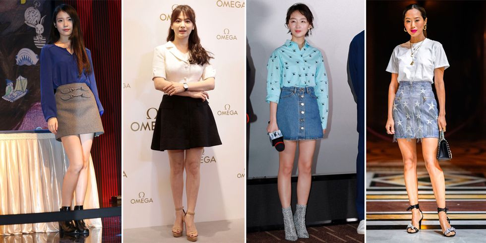 她们不高但为什么腿看起来特别长？宋慧乔、IU、周冬雨告诉你