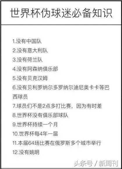 世界杯两点那场(伪球迷咋啦？我年年看世界杯)