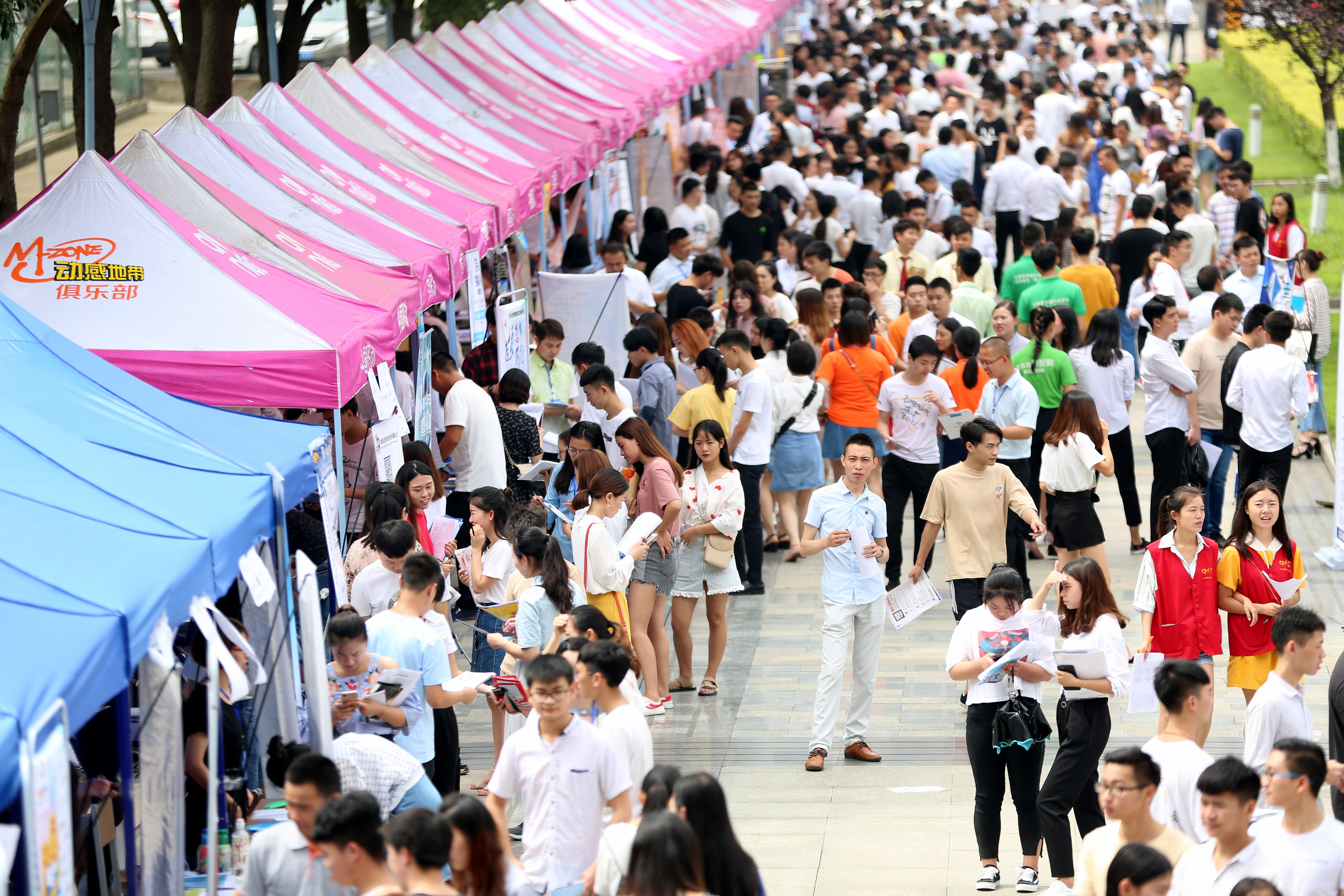 6百余家企业、2万余岗位｜四川华新现代职业学院双选会掀就业热潮