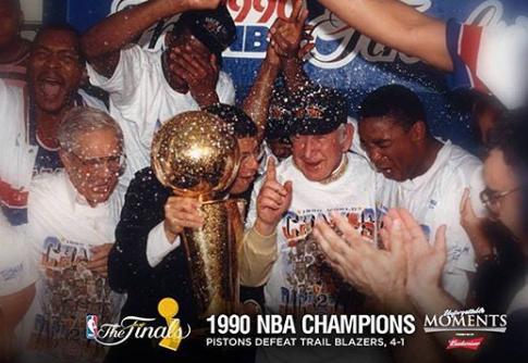 历史上的今天：活塞战胜开拓者卫冕NBA总冠军